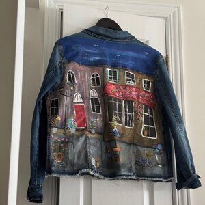 Hand Painted Denim Jacket